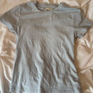 Women's Classic Crewneck Tee in Light Blue